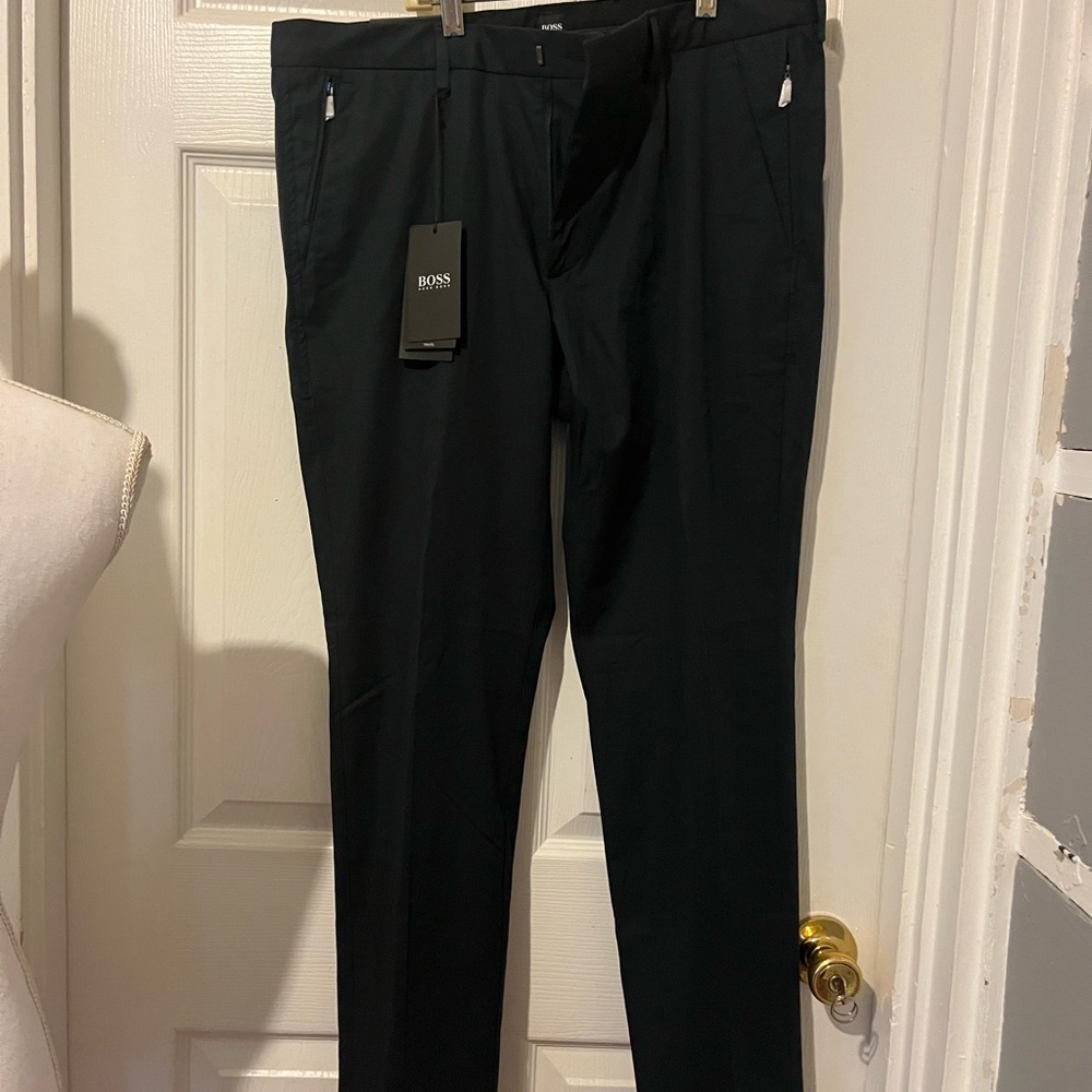 Boss Men's Elegant Dark Pants